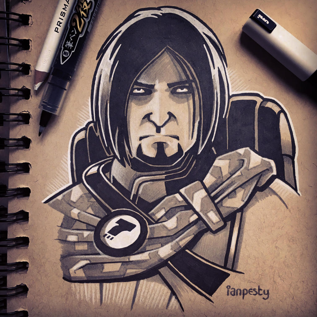 Inktober 2017 #3 'Arach Jalaal' by IanPesty on DeviantArt