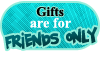 Stamp - for friends only - gifts