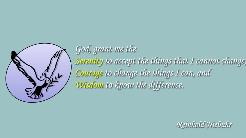 The Serenity Prayer