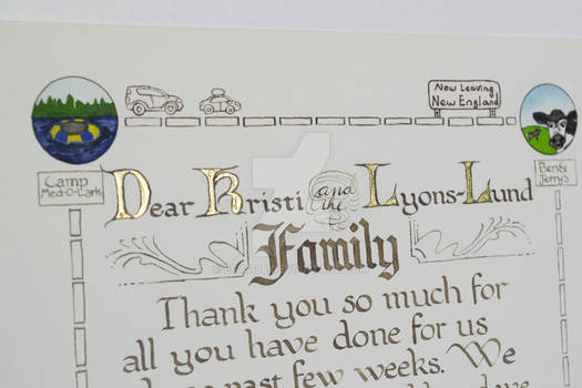 Thank You Letter Detail