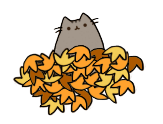 Pusheen!!! Theme Fall