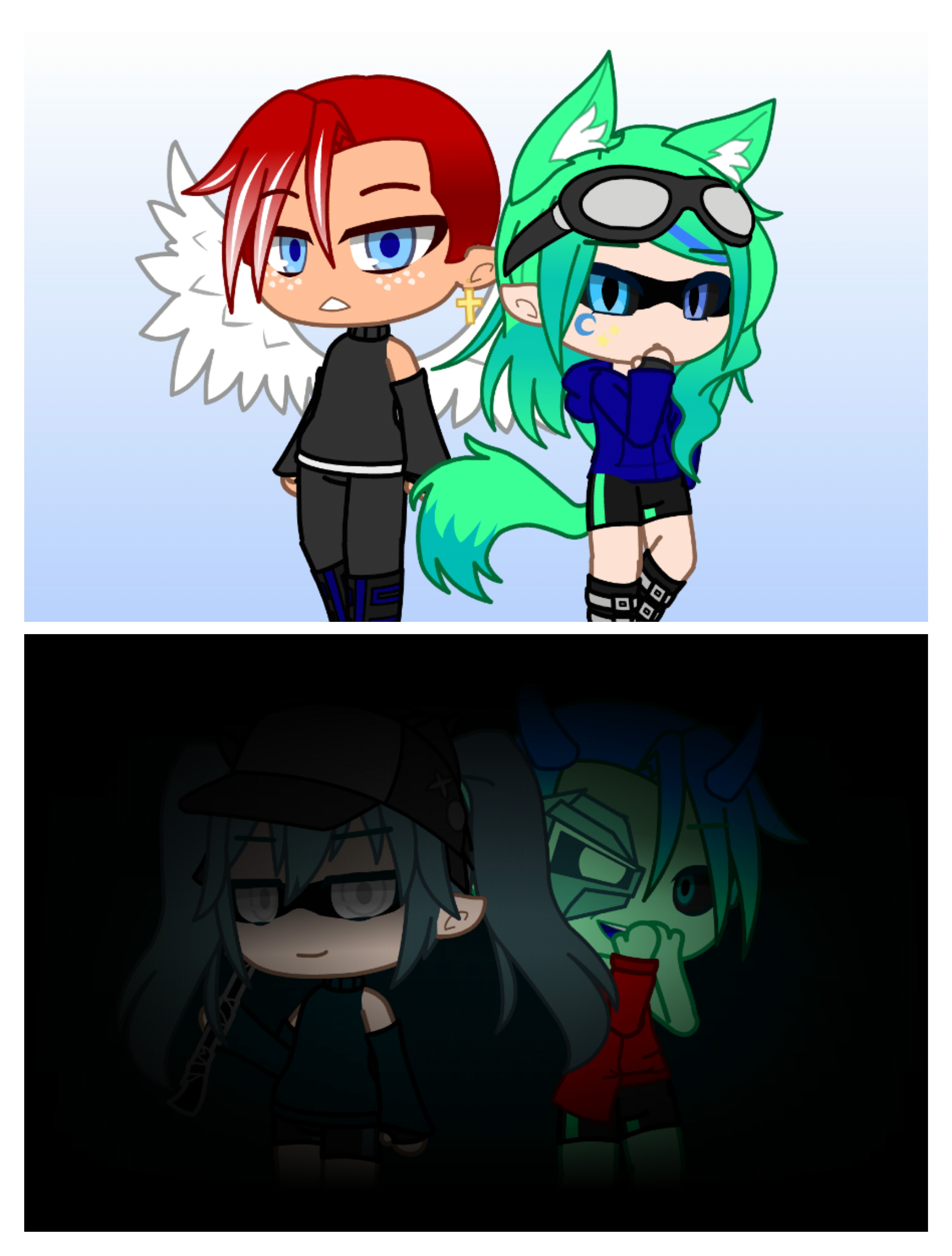 Gacha Club Vs Gacha Life 2 design test by Creaturecritter8940 on DeviantArt