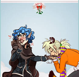 Mistletoe Collab - Rupert and Leo!