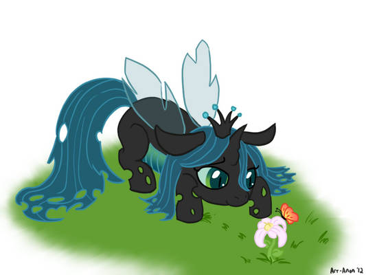 Chrysalis is a very cute pony