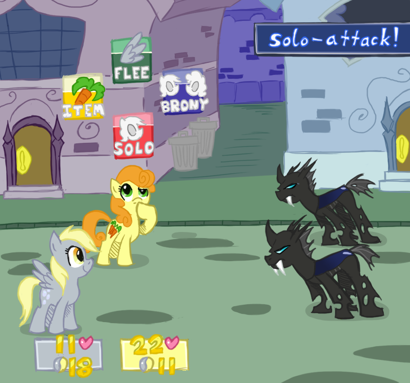 Derpy and Carrot Top: Superstar Saga