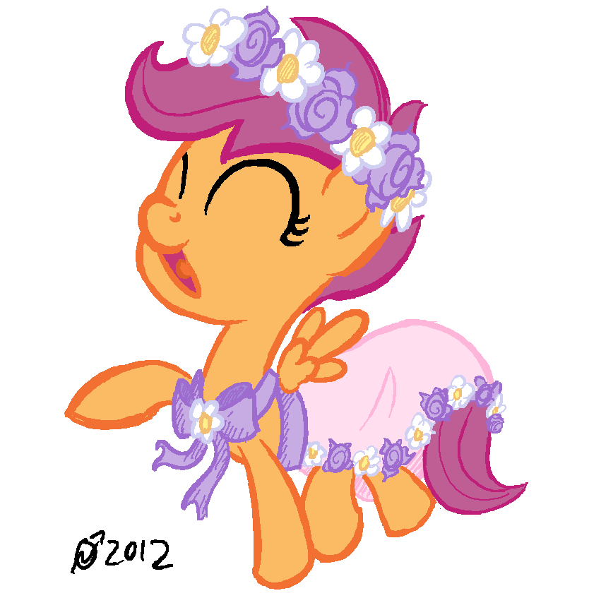 Flower Girl Scootaloo