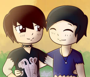 Punk!Dan And OpenlyGay!Phil