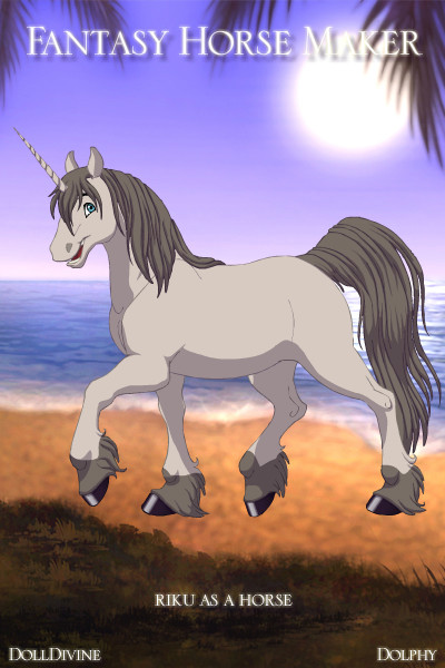 riku as a horse