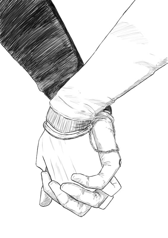 Take My Hand- SH (lineart)