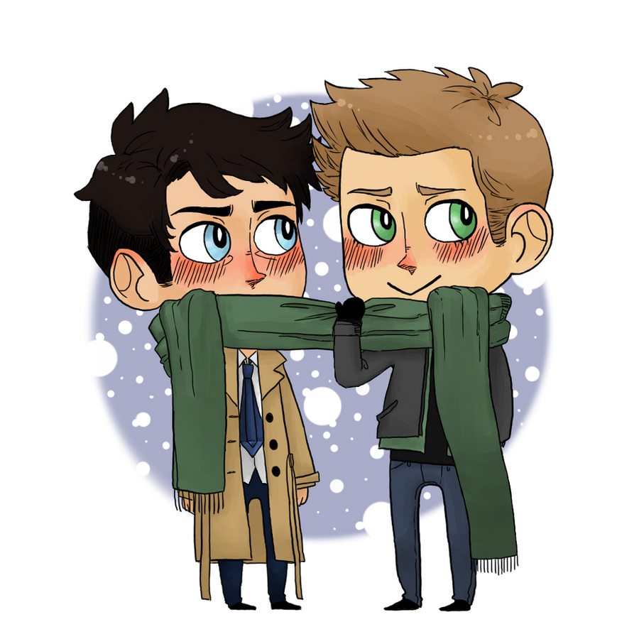 Destiel~ by psycho-bunny-bunny