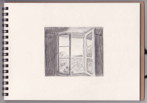 Open window