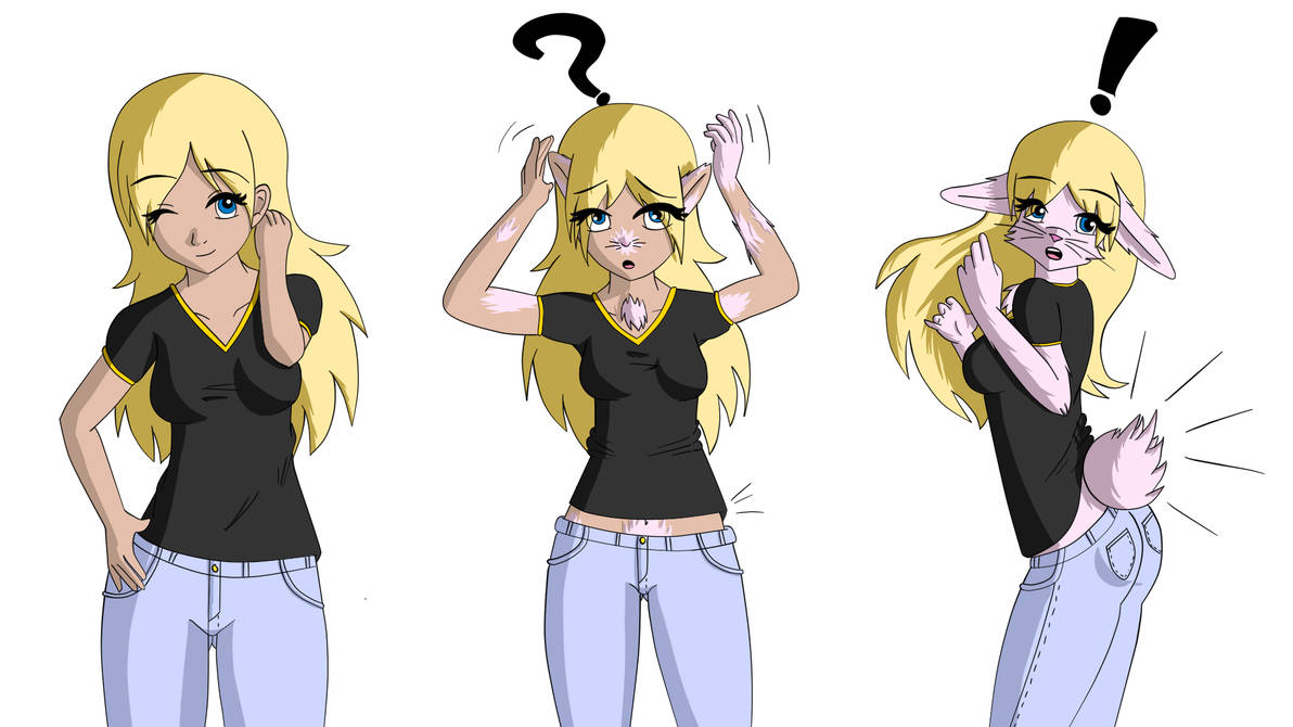 Scifantasytg Rabbit Transform Amy Rabbit TF by Zombiegenocidest on DeviantArt