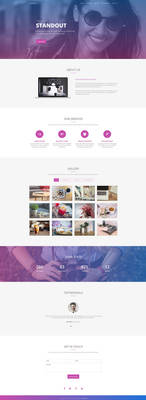Standout - Free Multipurpose One Page Template