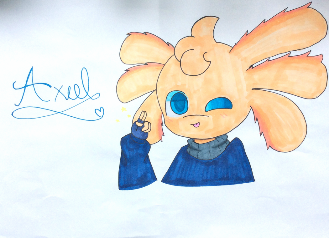 Ax0l Axol // SMG4 by Myztic-Starmoon on DeviantArt