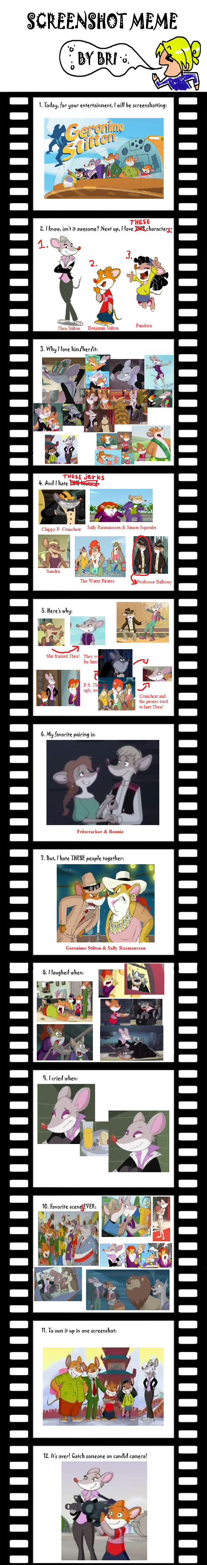 Screenshot Meme - Geronimo Stilton