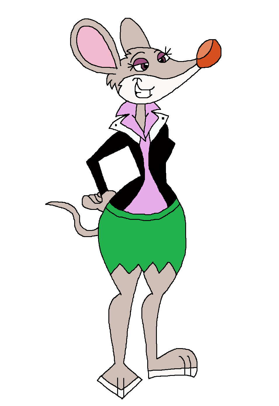 Thea in a Hula Skirt by HunterxColleen on DeviantArt