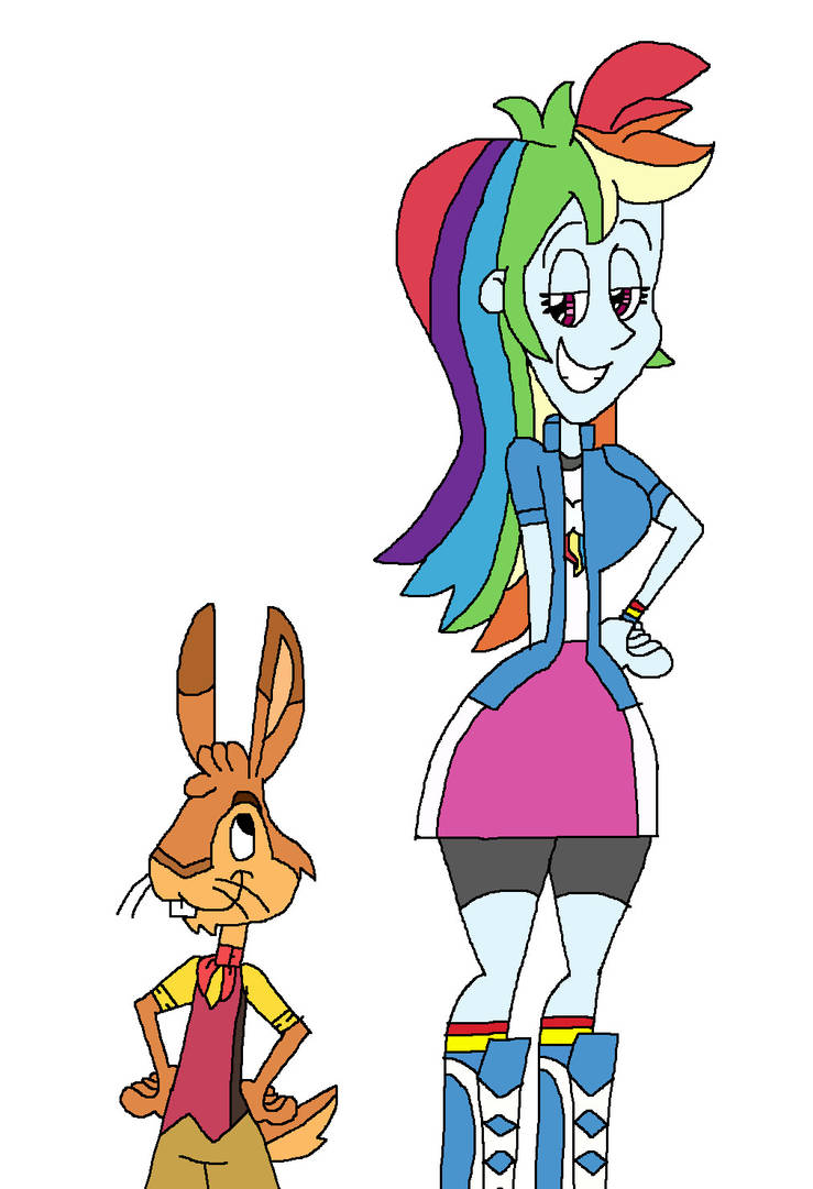 Dash The Rabbit Deviantart Rainbow Dash and Brer Rabbit by HunterxColleen on DeviantArt