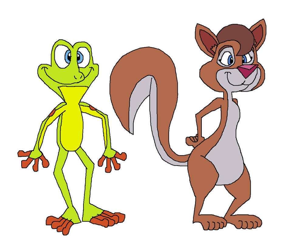 Ribbit and Sandy by HunterxColleen on DeviantArt
