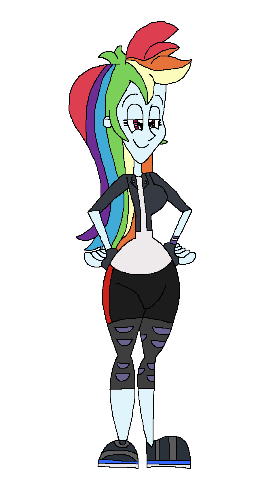 Rainbow Dash as Gogo Tomago