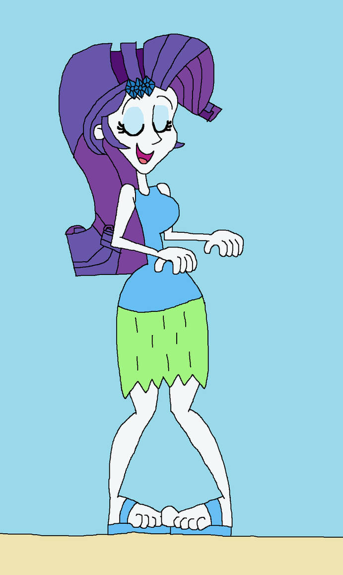 Rarity's Hula Dance by HunterxColleen on DeviantArt