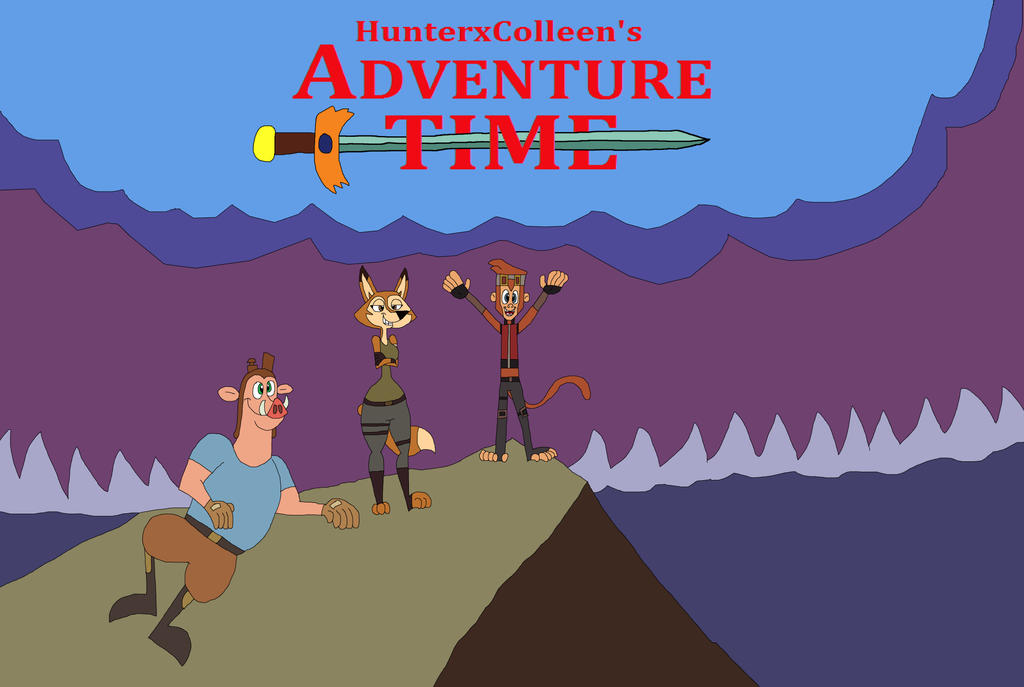 Adventure Time Deviantart Intro HunterxColleen's Adventure Time Intro Title by HunterxColleen on DeviantArt