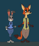 Judy and Nick in Thriller