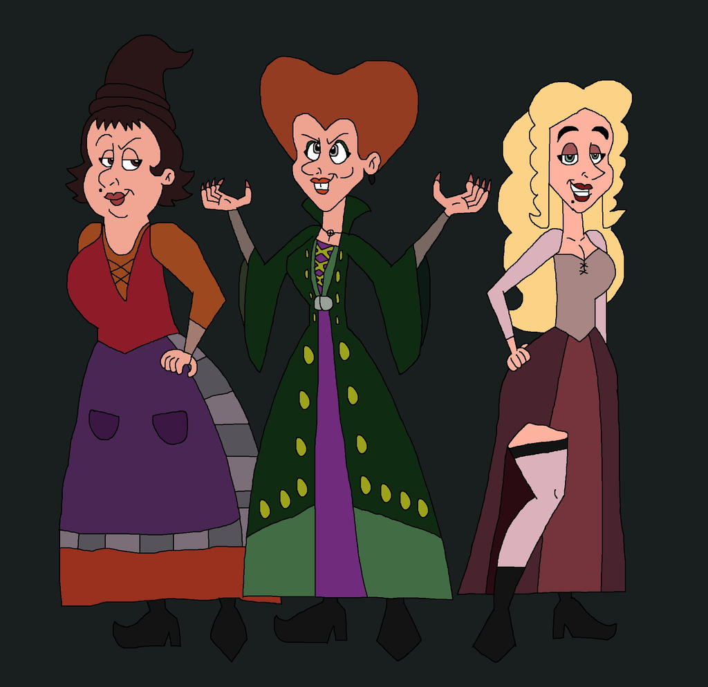 The Sanderson Sisters by HunterxColleen on DeviantArt