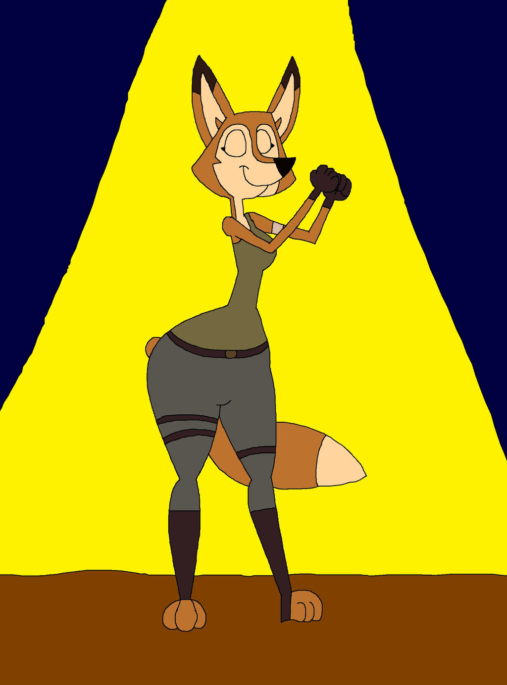 Vix's Spotlight Dance by HunterxColleen on DeviantArt