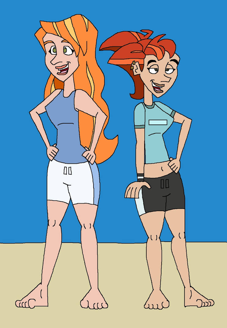 Theresa and Atlanta on the Beach by HunterxColleen on DeviantArt