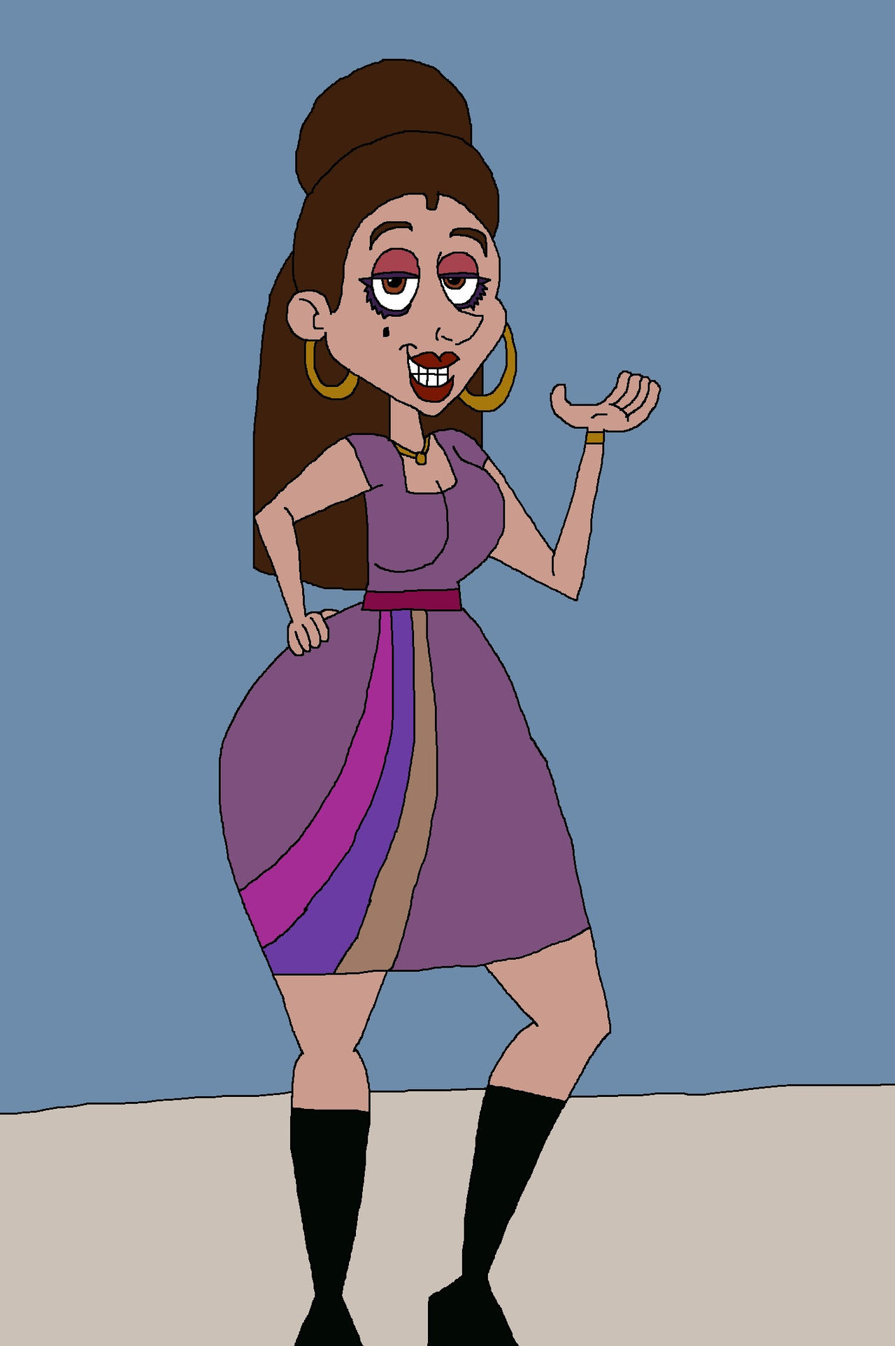 Janet Riley Cartoon Janet by HunterxColleen on DeviantArt