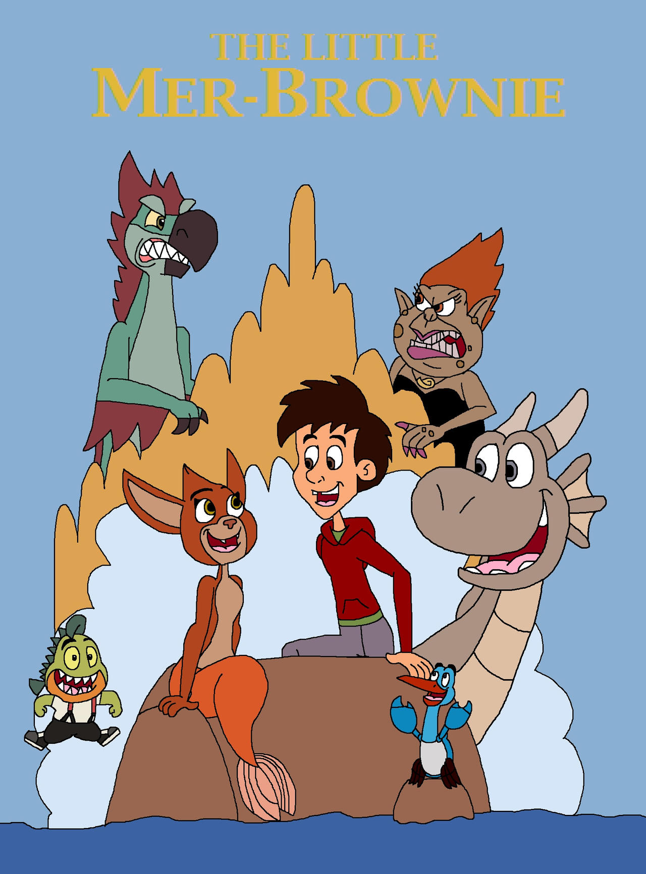 Little Mer Rabbit The Little Mer-Brownie Poster by HunterxColleen on DeviantArt