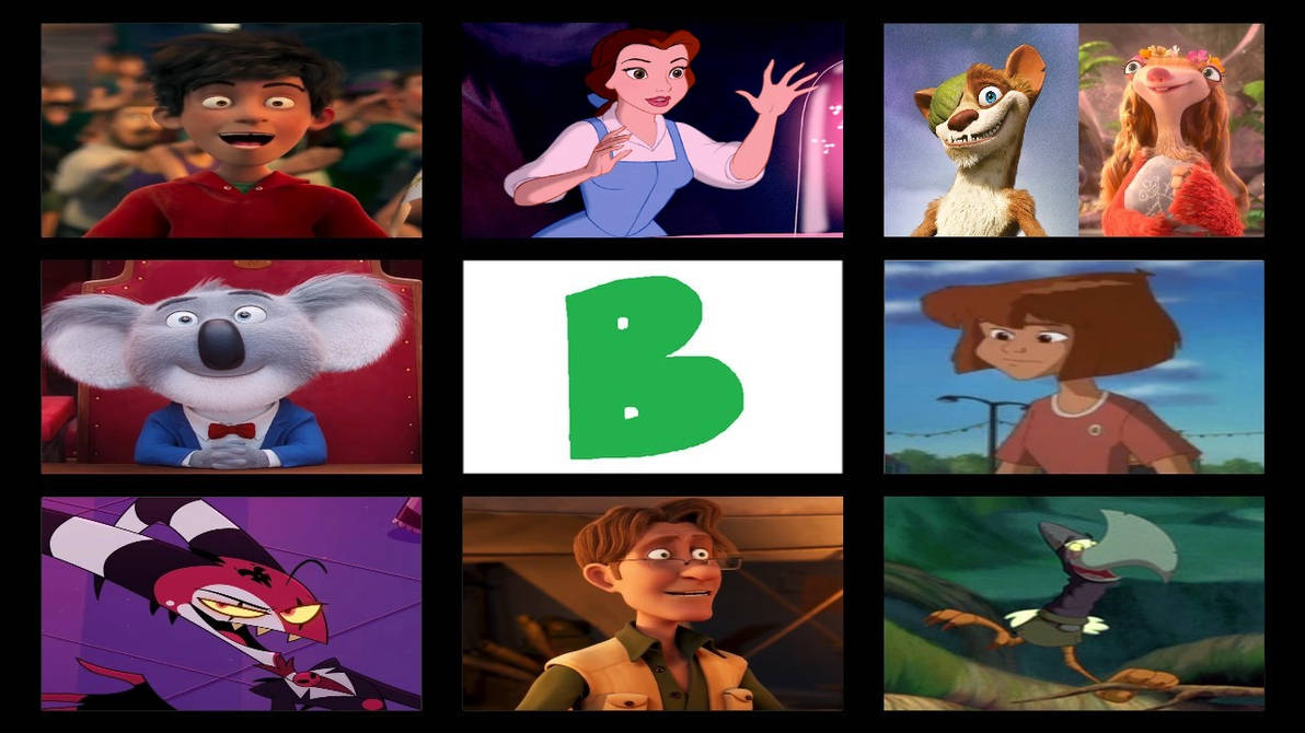 B Deviantart My Favorite Letter B Characters by HunterxColleen on DeviantArt