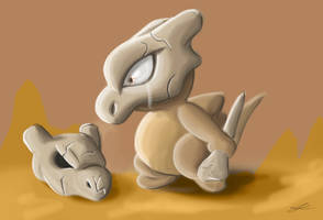 Cubone - 1h SpeedPaint