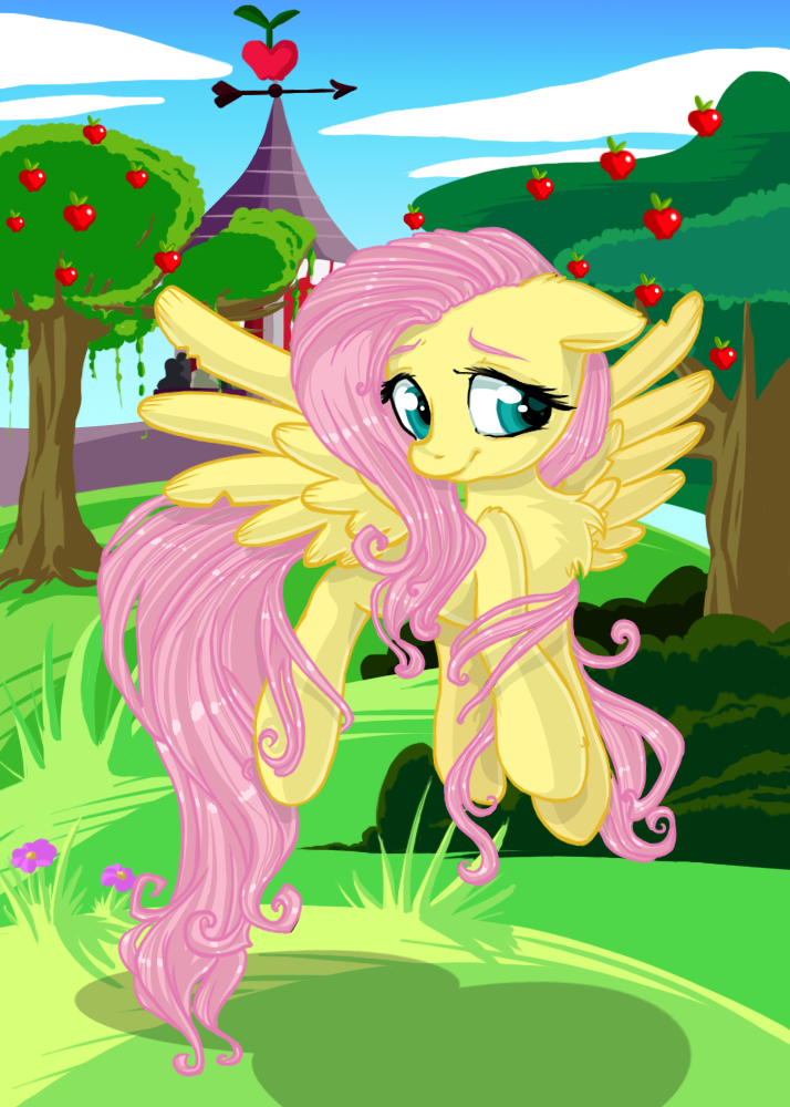 Fluttershy Loves the Nature:::...