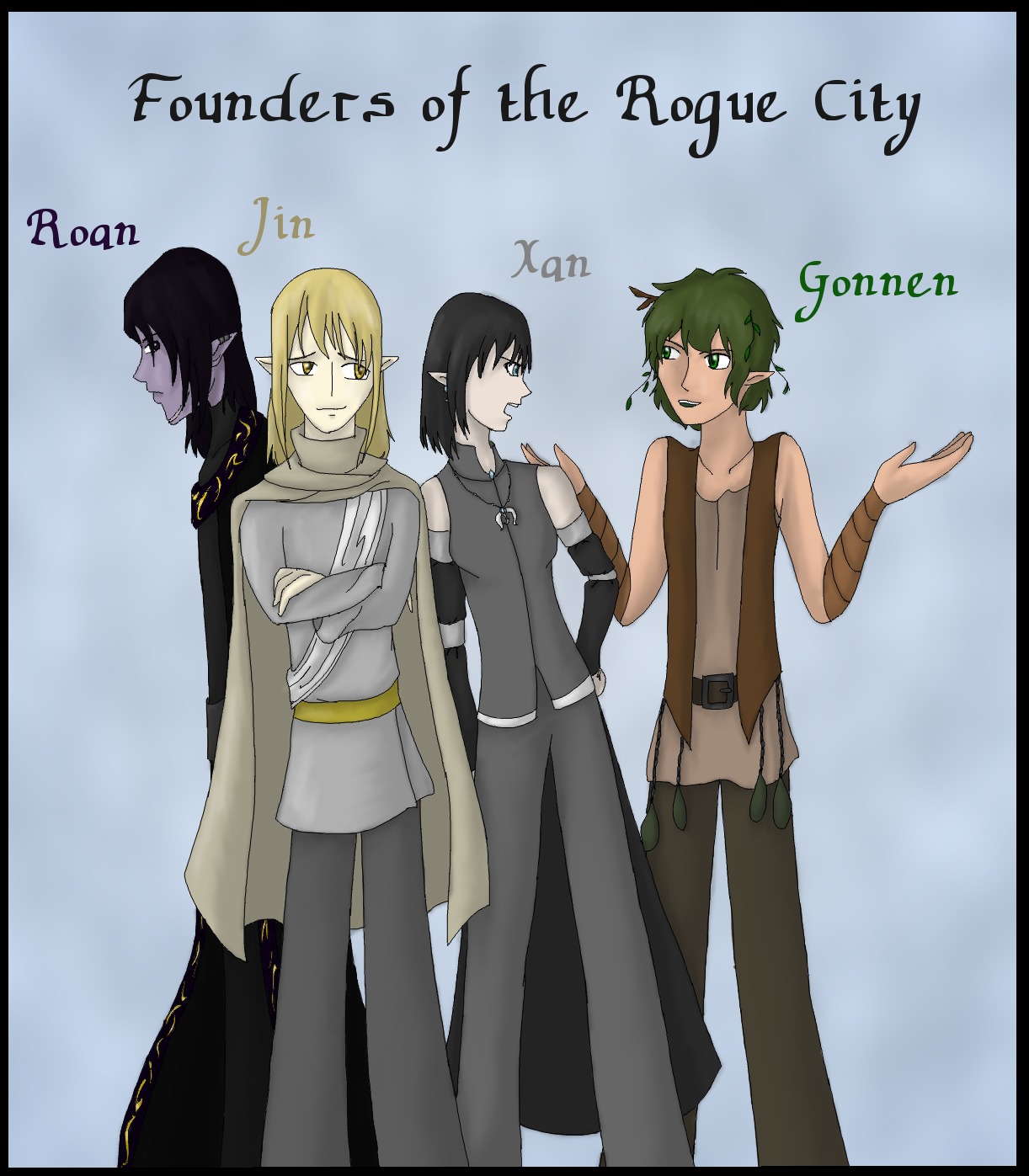 Founders of the Rogue City