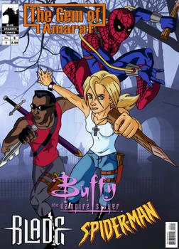 Buffy Blade Spiderman Cazavampiros fanfic cover