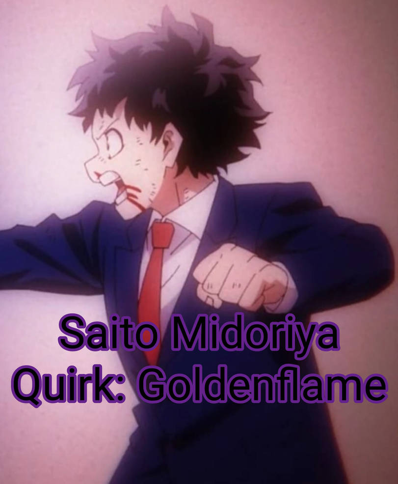 Saito Midoriya (Mha) by JakeLazyFox2023 on DeviantArt