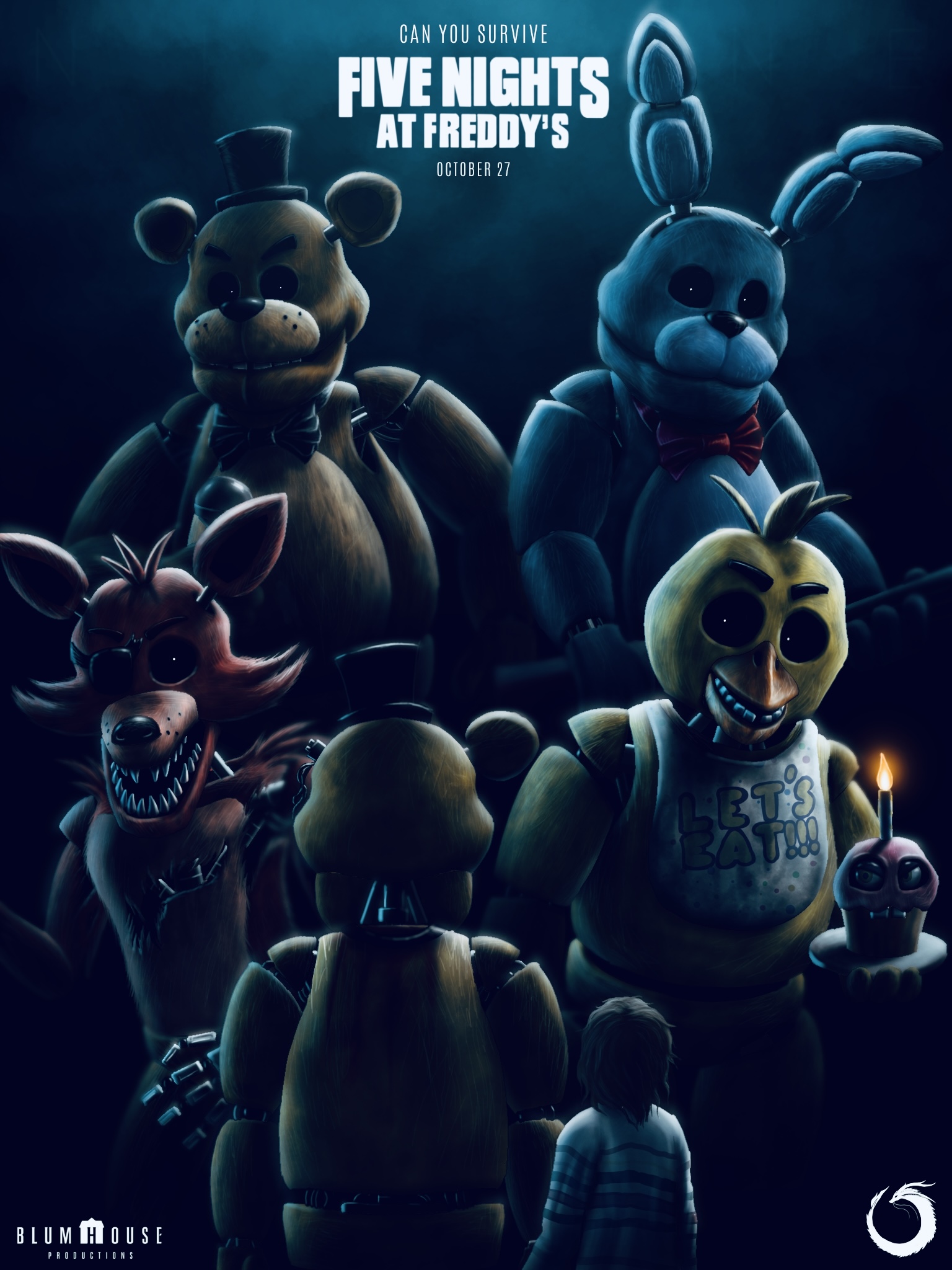 Fnaf movie poster #fnaf #fnafmovie #fnafmovieupdate