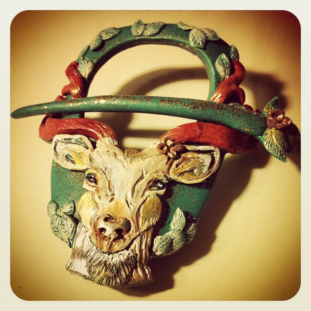 The deer by Merlyn-Wooden The deer by Merlyn-Wooden
