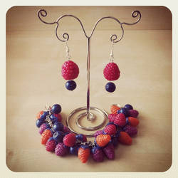 Raspberries mini set