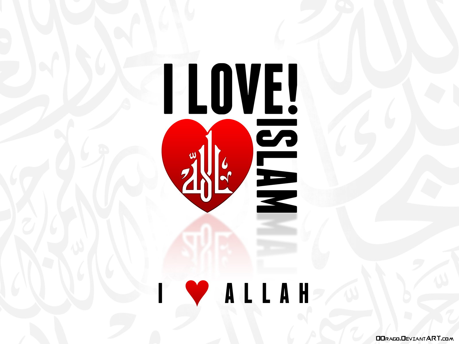 I love Islam wallpaper by DDrAgO on DeviantArt