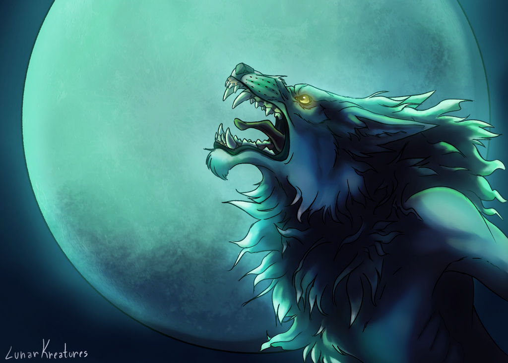 Werewolf howl by larissa-the-hanyou on DeviantArt