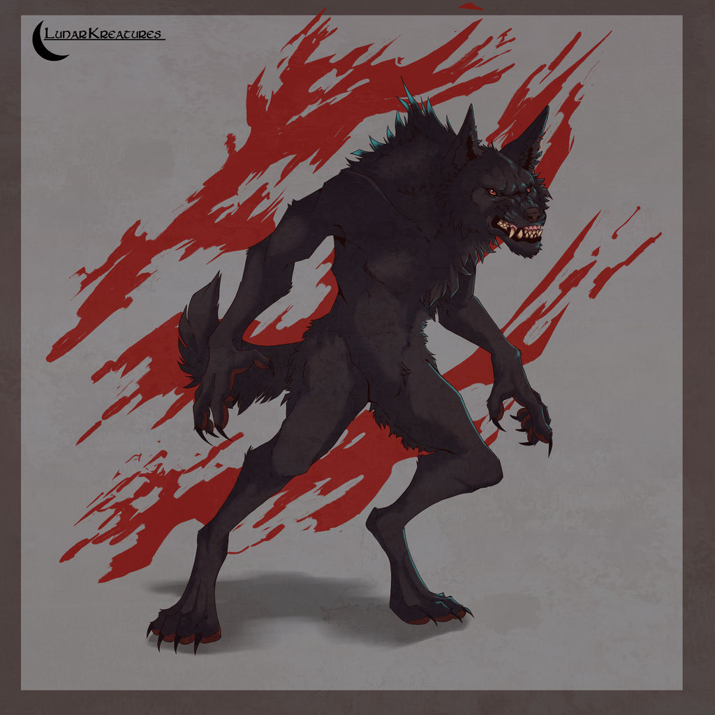 Basic Werewolf by larissa-the-hanyou on DeviantArt