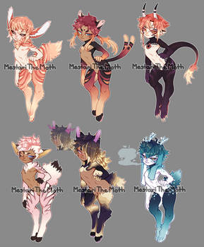 Adoptables SET PRICE 20USD CLOSED