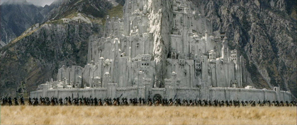 Minas Tirith wallpaper by LexGoomer on DeviantArt