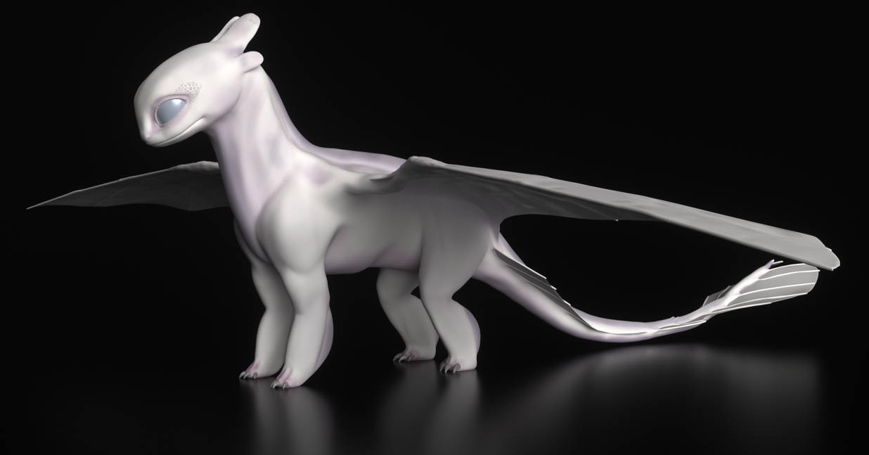 Lightfury W.I.P. .:UPDATE:. by James3DArts on DeviantArt