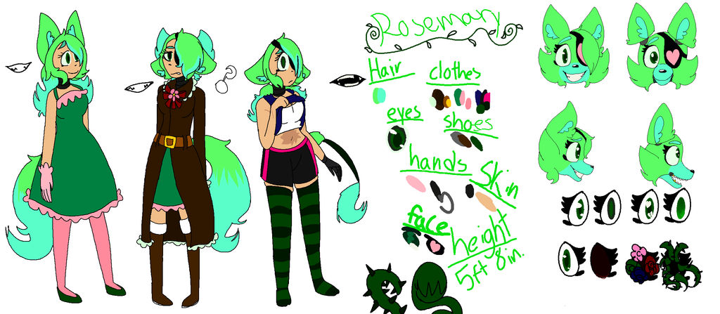 Rosemary ruff sheet by OrchidFlowerRosemary on DeviantArt