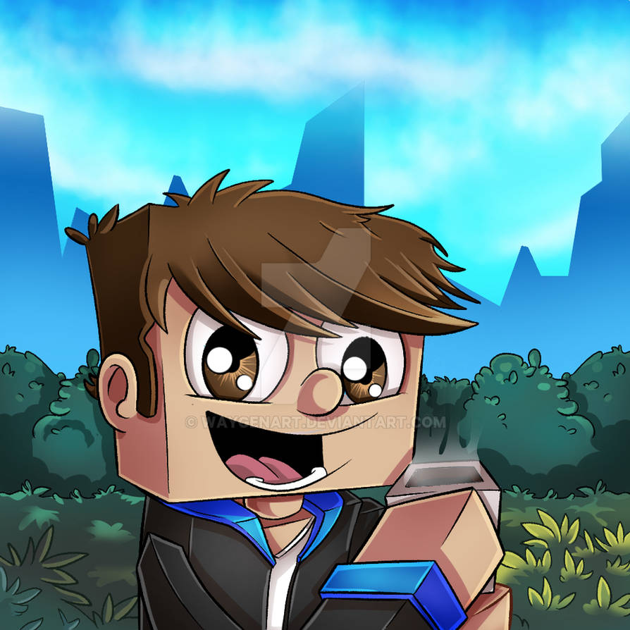 Minecraft Cartoon Character - dwelinyth123 by WaygenArt on DeviantArt