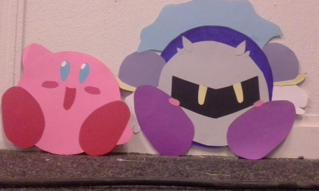 kirby x meta knight (yaoi made of paper) by Tomoyokawai on DeviantArt