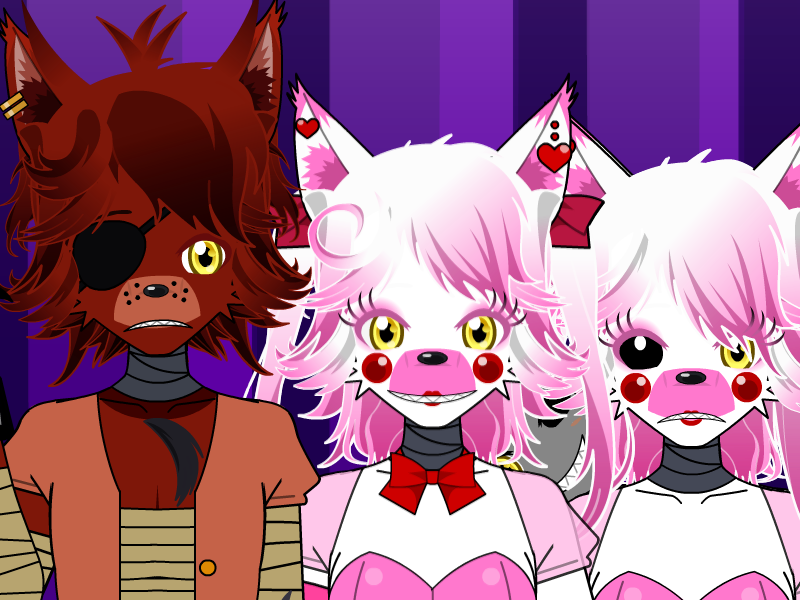 Fnaf 2 Withered Foxy And The Mangle~ by CarrieBloodyDemon on DeviantArt